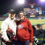 We went to a Giant's game and sat right behind home plate. Great seats, great company, Big Belly!